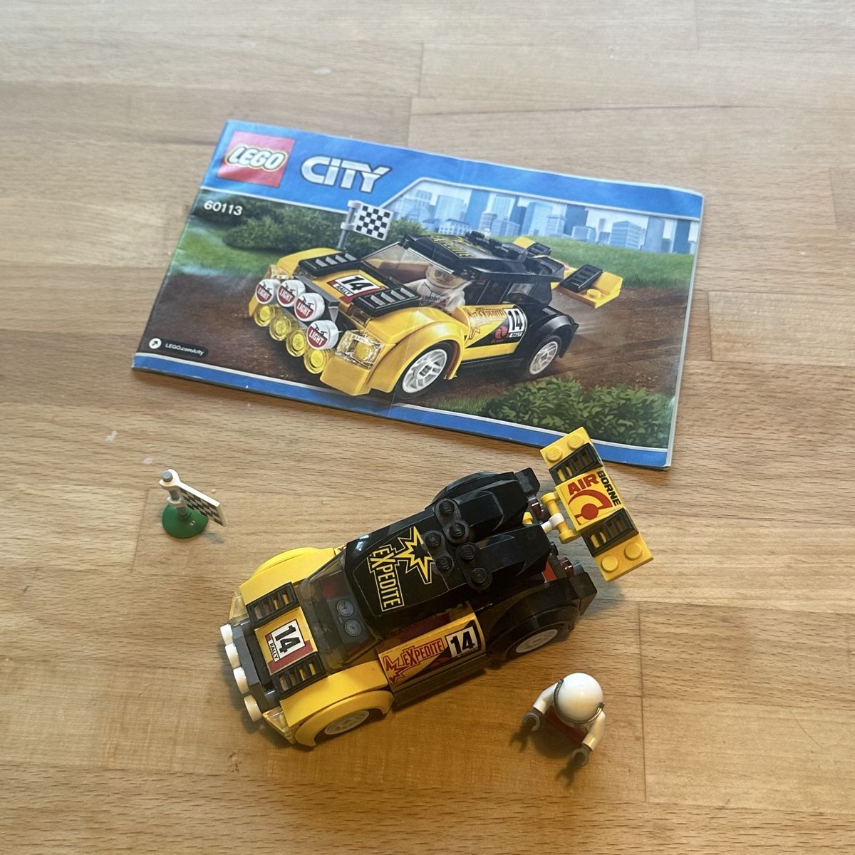Lego Kit di costruzioni: Lego City, Set 60113, Rallye Auto – Usato da Erlenbach ZH venduto da grimmsurt