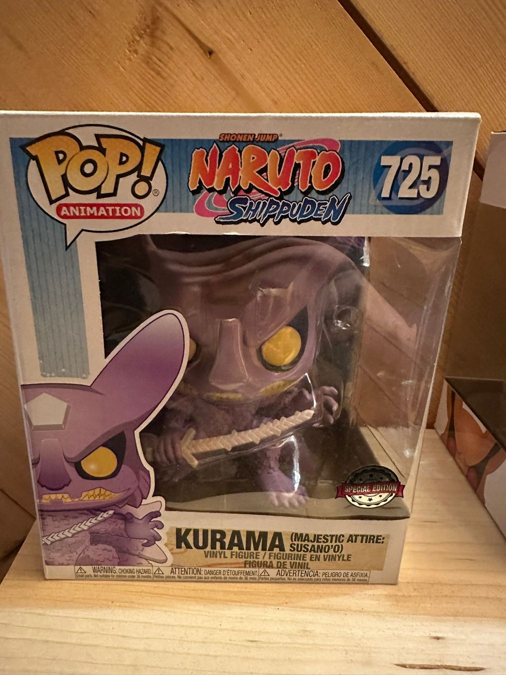 Funko Statuette: funko pop naruto kurama N°725 – Nuovo e nell'imballaggio originale da Chavannes-sous-orsonnens venduto da nes_cb72