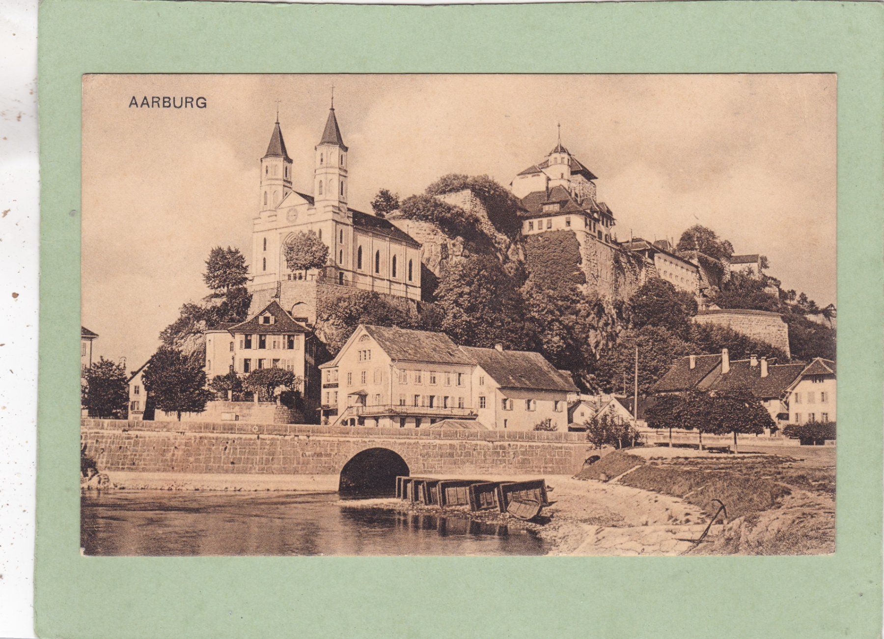Cartoline postali: Aarburg – Usato da Herisau venduto da Lisegrat2008