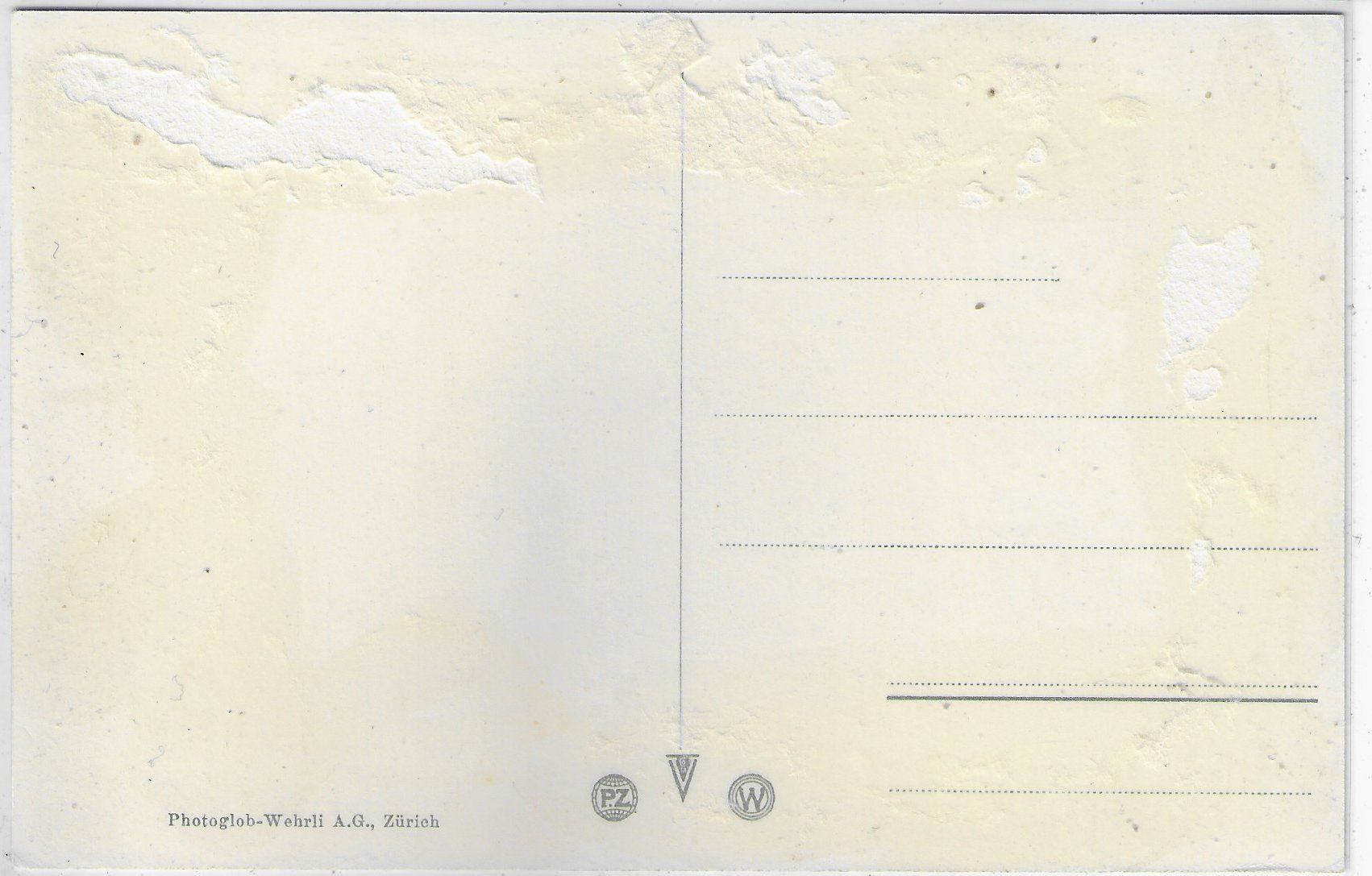 Cartoline postali: Romanshorn - Hafen & Bahnhof - Litho – Difettoso da Ettingen venduto da Kartenplanet 1
