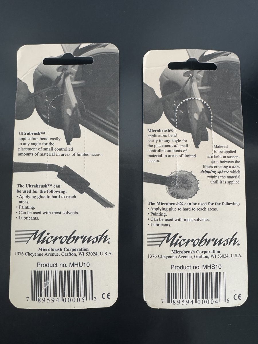 Alle Werkzeuge: Air Brus Applikatoren - Red Regular & White Superfin – Neu (gemäss Beschreibung) aus Gurmels von topsommer 1