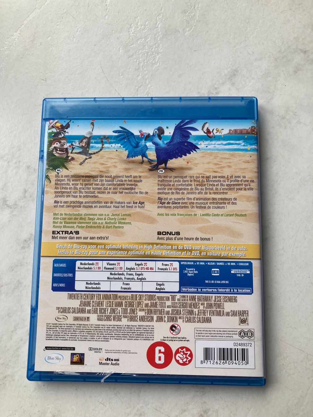 Tutti i DVDs: DVD Blu-Ray - Rio – Usato da Bassecourt venduto da CALUMET-X 1