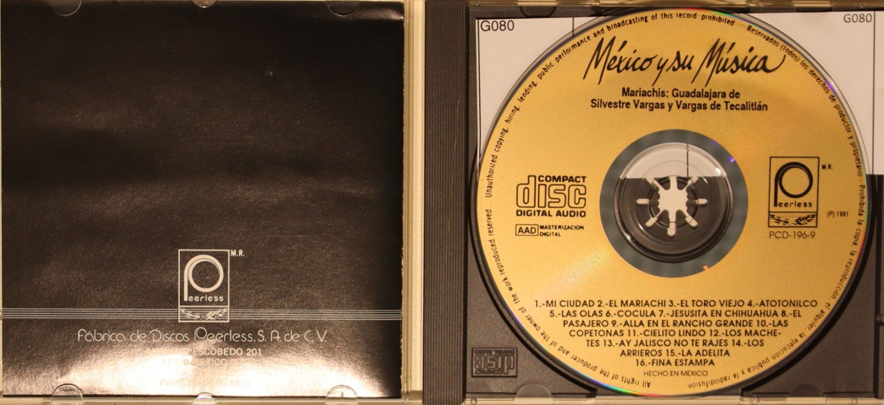 CD: Mexico Y Su Musica – Usato da Luzern venduto da CONTENTI 1