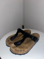 Birkenstock Zehentrenner, schwarz, Grösse 36, Top Zustand