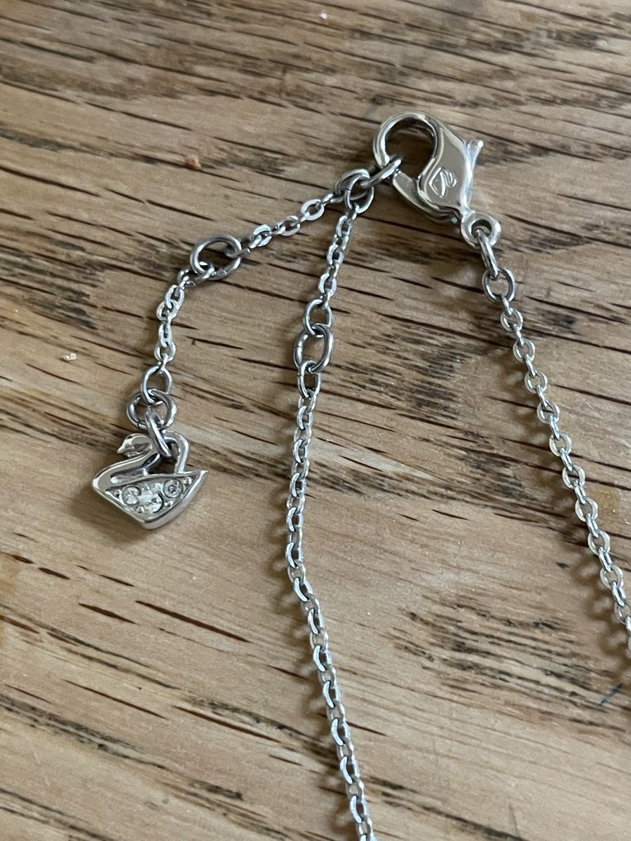 Swarovski Catenine: Halskette mit Ringanhänger Swarovski  – Usato da Flawil venduto da Naphtali 5