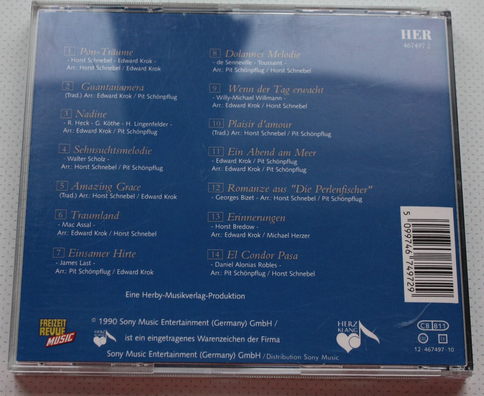 CD: Edward Simoni - Pan-Träume CD - Panflöte – Usato da Wettingen venduto da Licht08 1