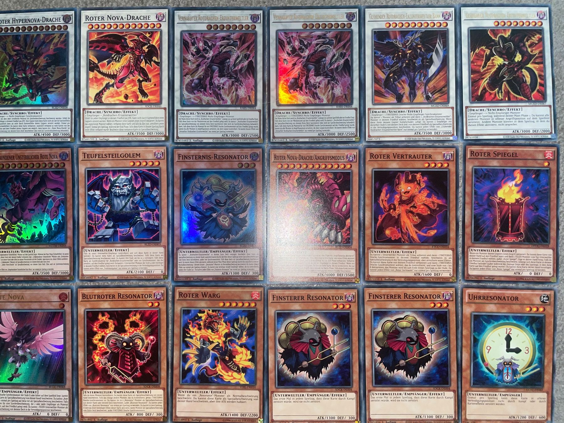 Yugioh Sammelbilder & Trading cards: YuGiOh Rotdrachen Deck – Neu (gemäss Beschreibung) aus Altstätten SG von ChangeMaker 2