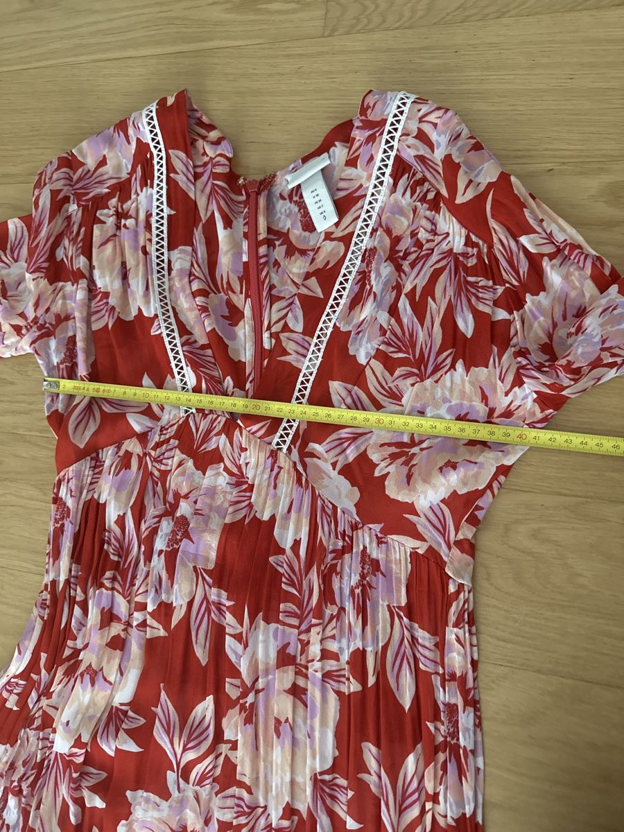 Vestiti: EVARAE Sommerkleid rot  Grösse S – Usato da Binz venduto da Sandra830 6
