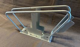 Fahrradständer aus verzinktem Stahl für die Wandmontage
