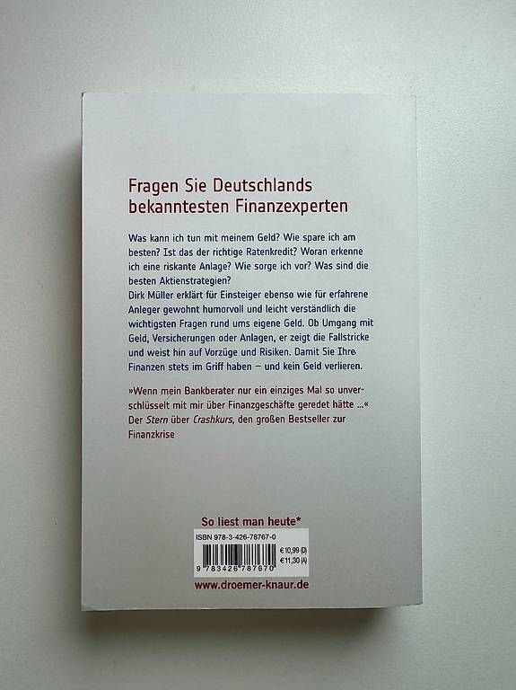 Livres: Cashkurs Dirk Müller Buch – D'occasion à Zug par lmapen 1