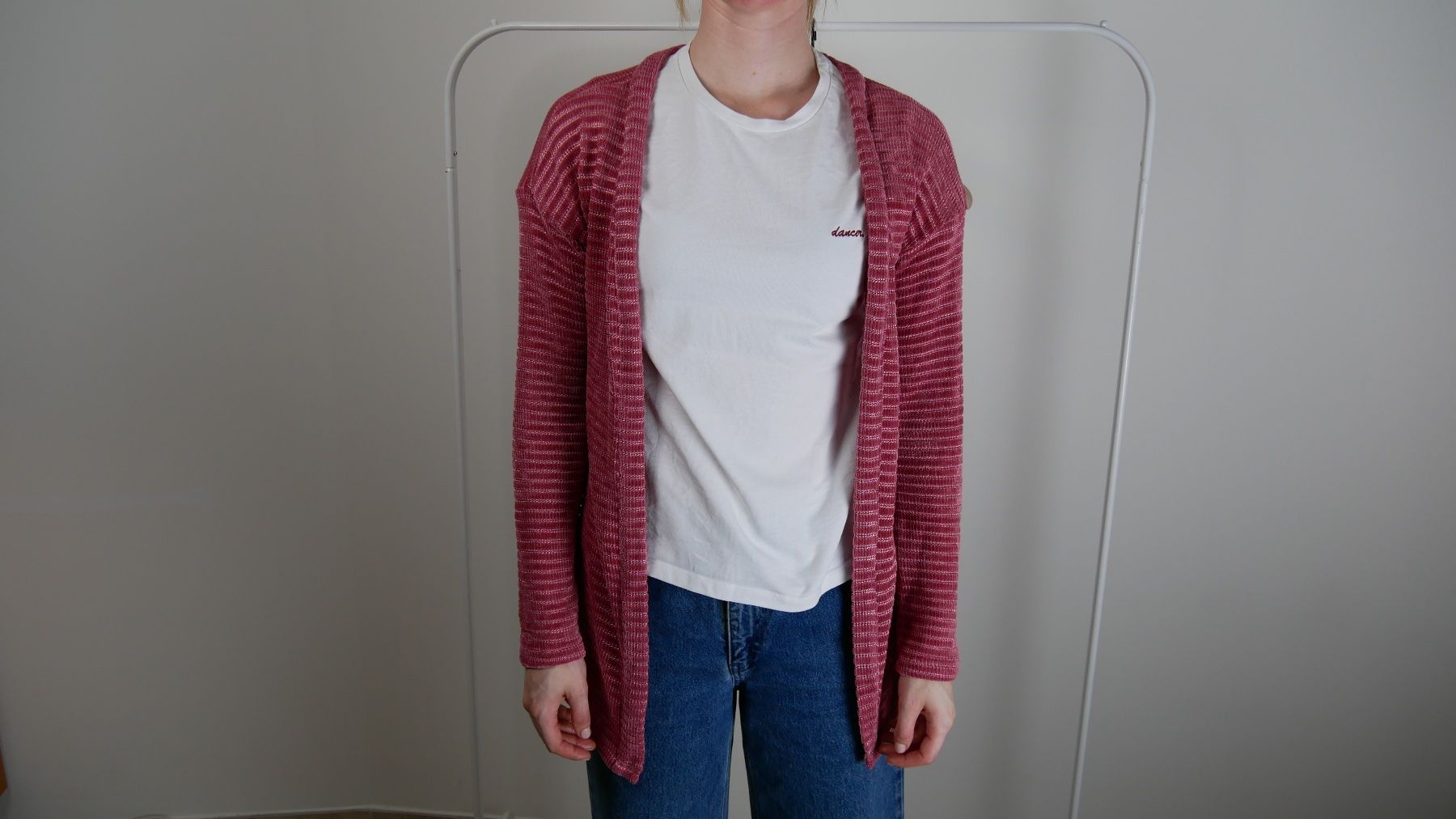 Only Giacche: Only Strickjacke Cardigan pink rot Strick – Nuovo (secondo la descrizione) da Zürich venduto da julia_vina 3
