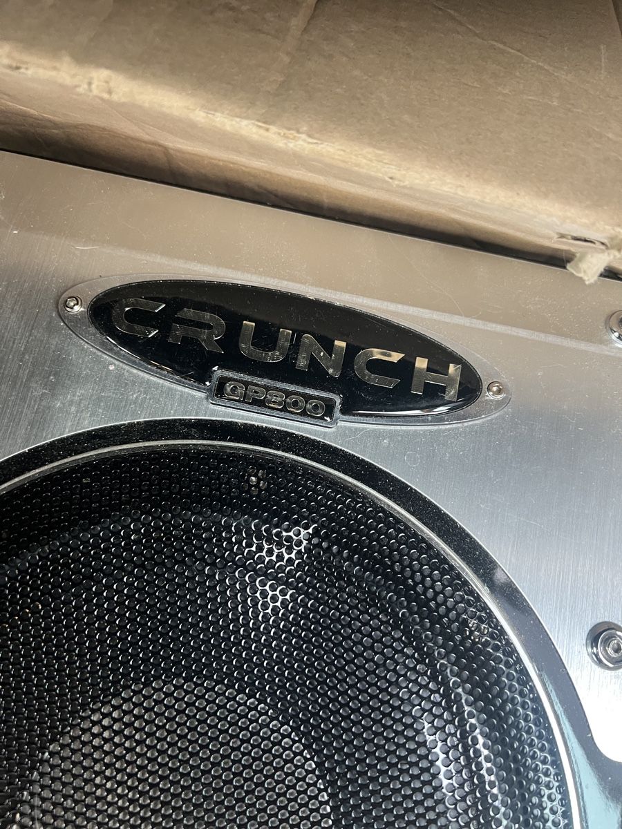Lautsprecher: Crunch Groundpounder BP800 Subwoofer System gebraucht – Gebraucht aus Thun von gehoerntes_veilchen 1