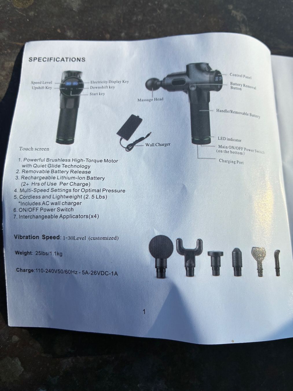 Appareils de massage: Massage-Gun – D'occasion à Zürich par thetschi 2
