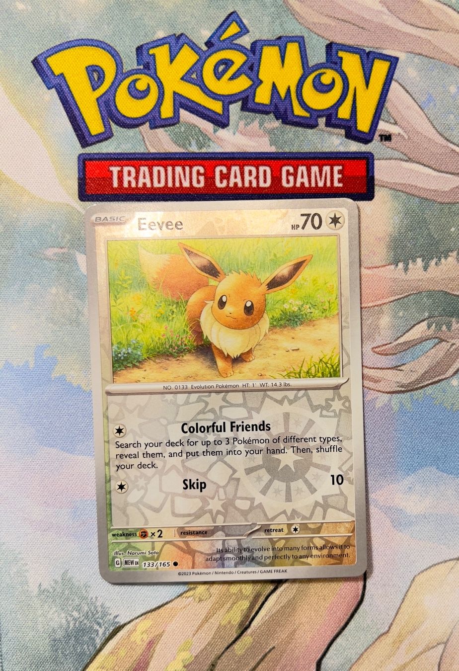 Cartoline: Eevee Reverse Holo (Deck 151) 133/165 – Nuovo (secondo la descrizione) da Sempach venduto da R-G