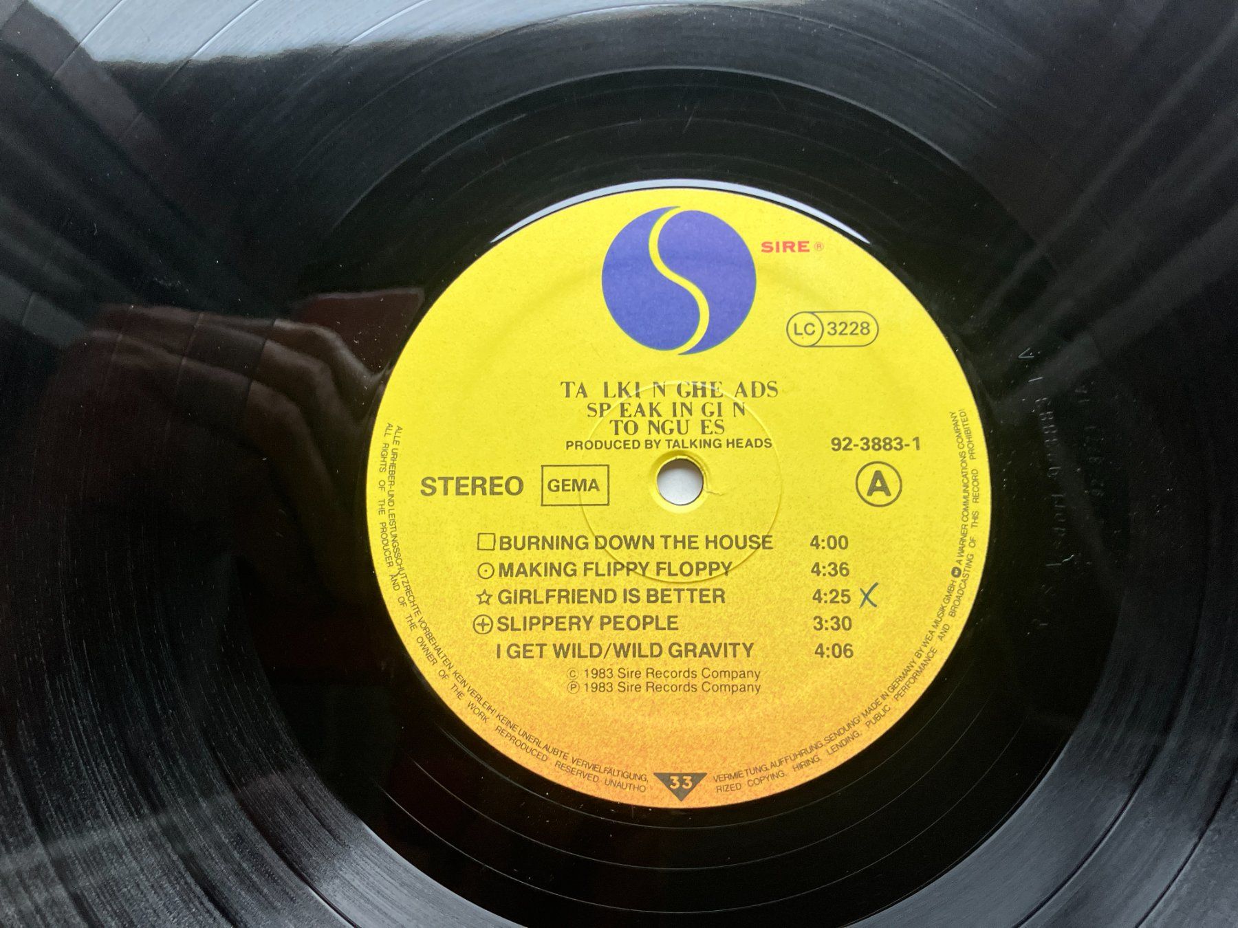 Schallplatten: Talking Heads – Gebraucht aus Aarwangen von Jukebox3 5
