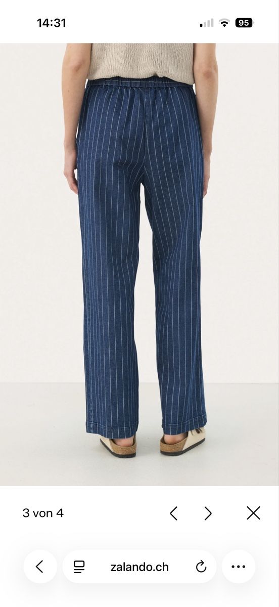 Hosen: Hose mit Streifen Grösse 32 von Part Two – Neu (gemäss Beschreibung) aus Lungern von Blauhausfrau 6