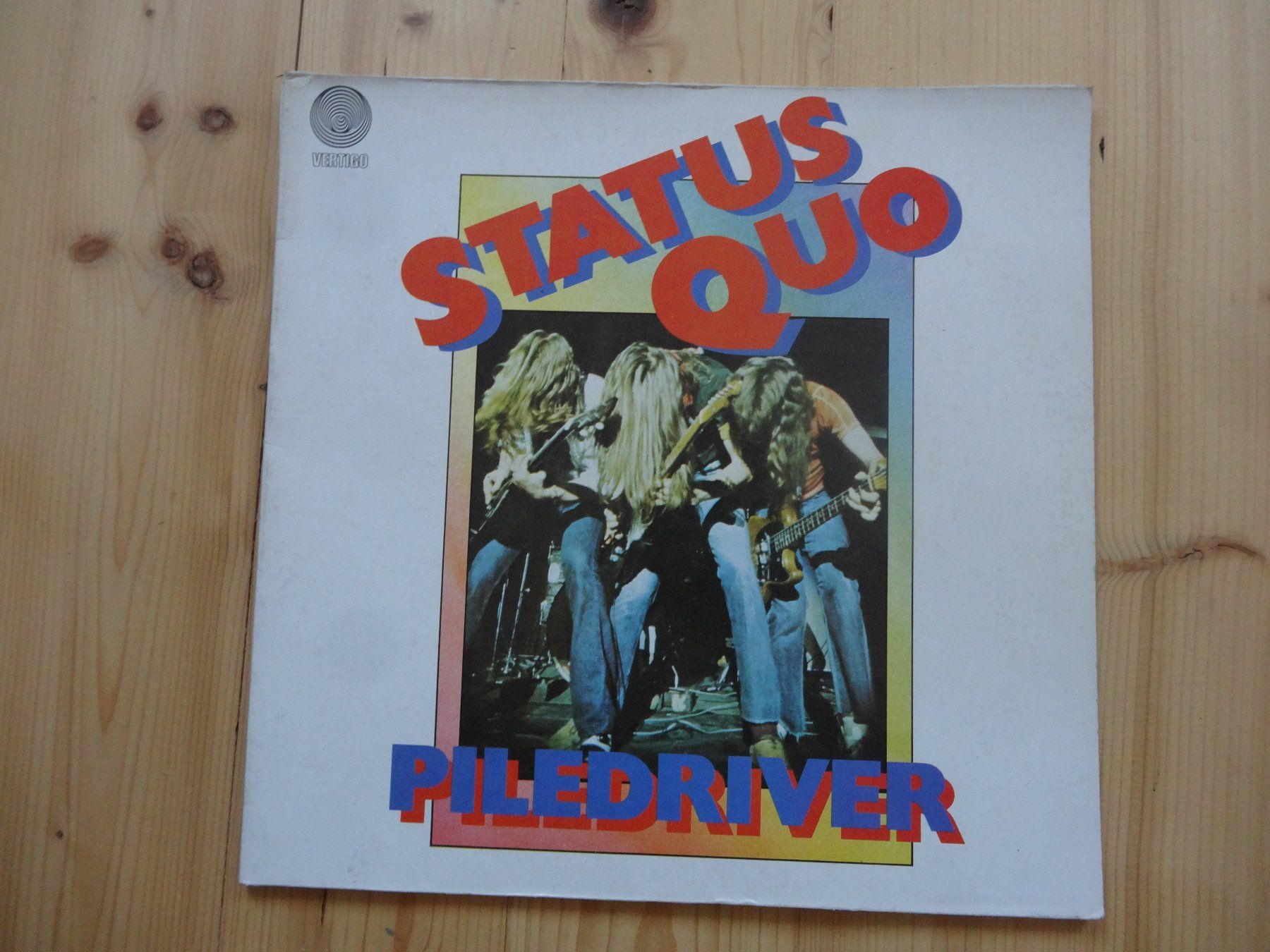 Vinyles: LP PILEDRIVER Status Quo 1973 – D'occasion à Anwil par C-DAIHA
