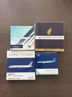 4x 1:400 Flugzeugmodelle (BESCHÄDIGTE MODELLE!!)