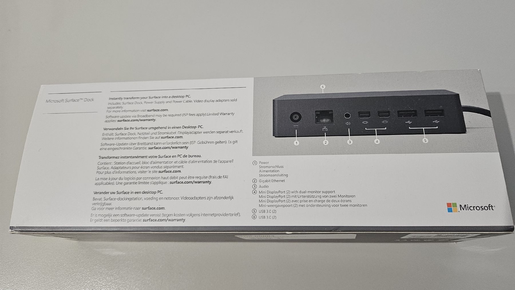 Microsoft Docking station: Microsoft Surface Dock Dockingstation Neu – Neuf avec emballage d'origine à Tann par Emir93 1