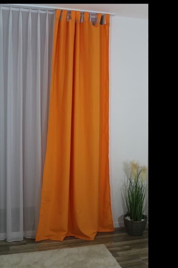 Tende: VORHANG BLICKDICHT ORANGE – Nuovo e nell'imballaggio originale da SIEBNEN venduto da fiuman1