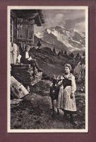Jungbauern vor der JUNGFRAU - 1931