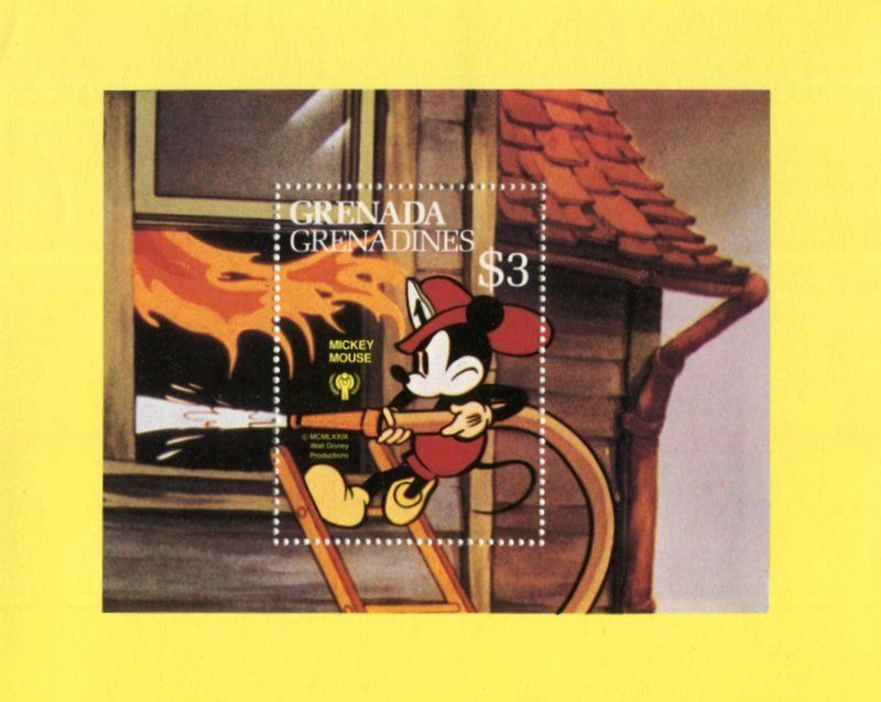 Tous les timbres: Block "Walt Disney. Micky Maus". Grenada – Neuf avec emballage d'origine à Basel par Butsch5