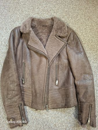 Steven-K Lammfelljacke Damen braun Grösse 38