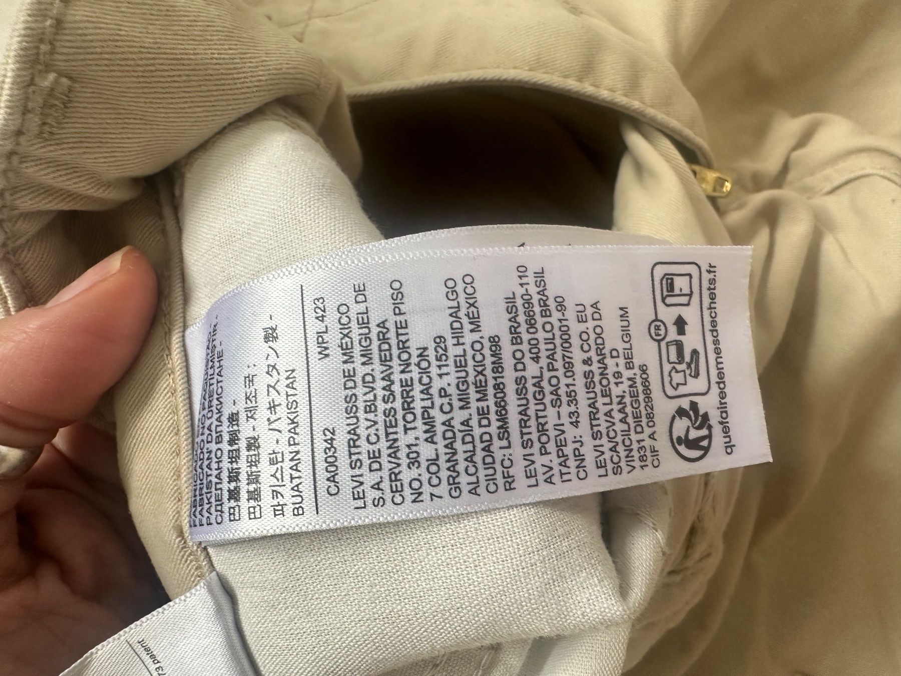 Levi's Pantaloni: Levi’s cargo safari trousers – Nuovo (secondo la descrizione) da Wollerau venduto da bod_25yw 7