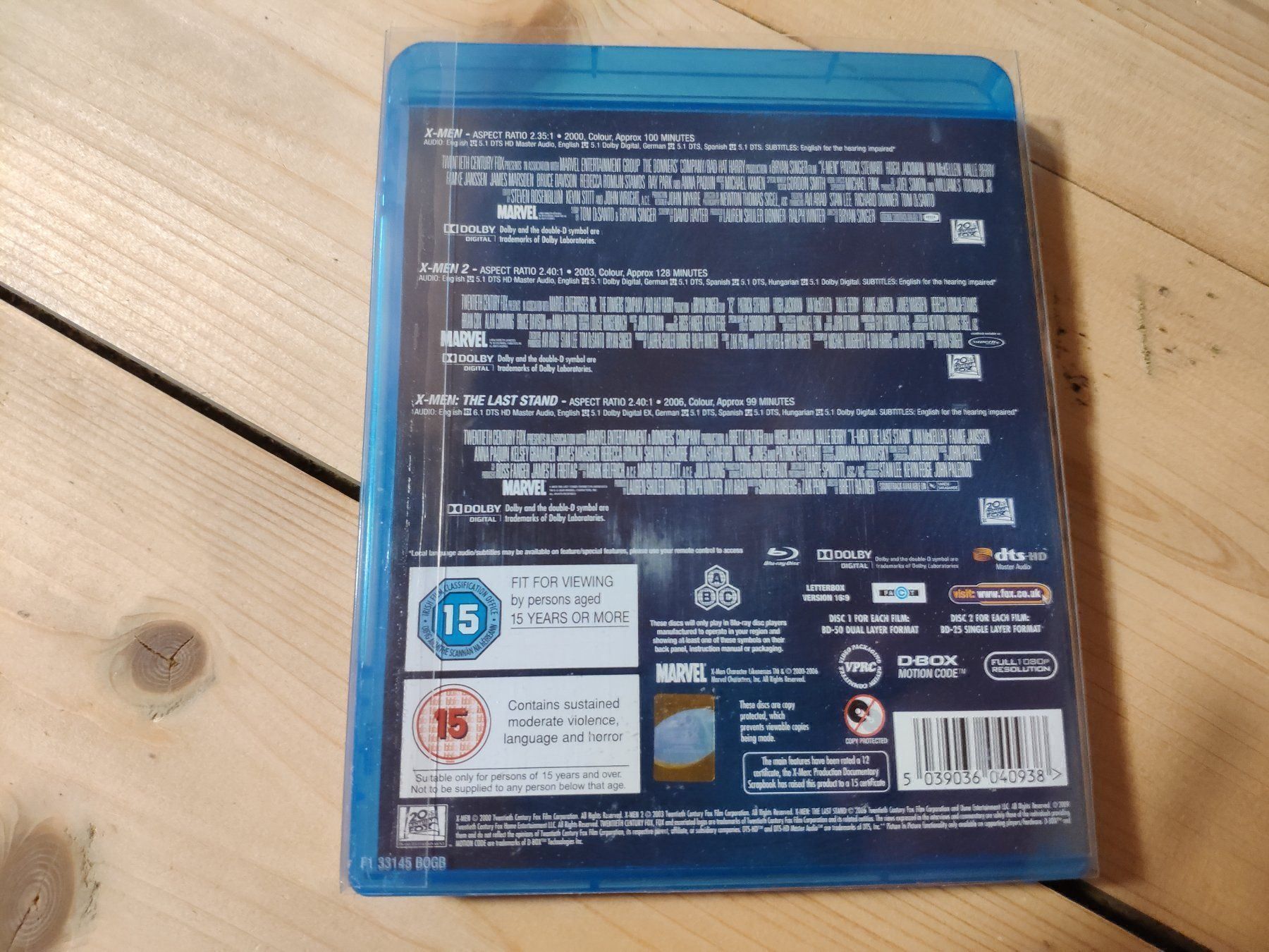 Tutti i DVDs: X-Men Trilogy – Usato da Wasterkingen venduto da Palu17 2
