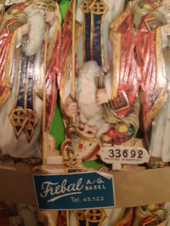 Antike Oblaten Nikolaus Bischof Original inkl. Porto Kaufen auf Ricardo