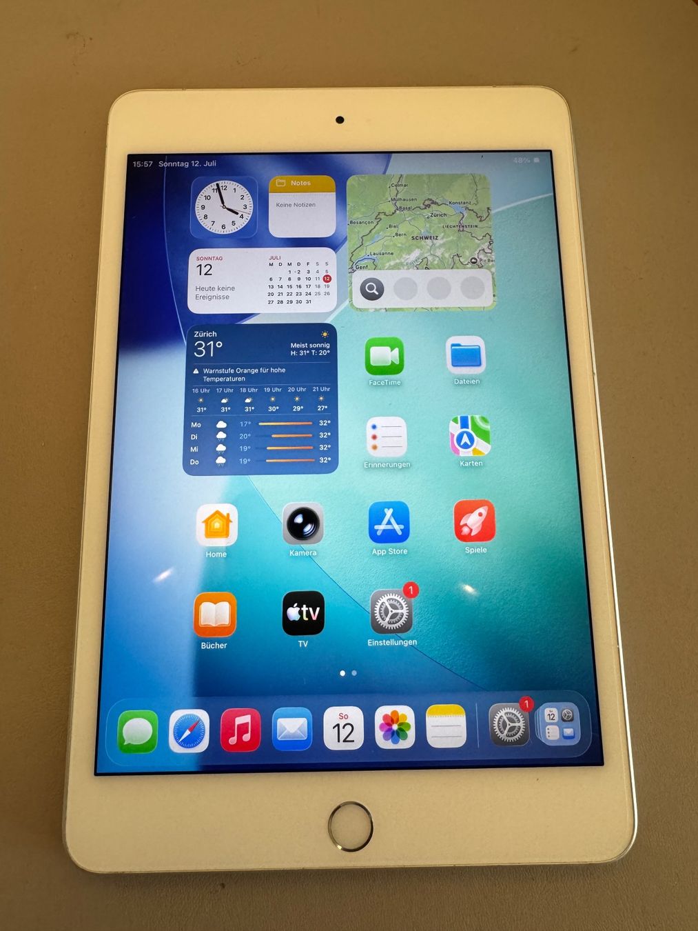 Apple Tablettes PC: iPad mini 5 – D'occasion à Adliswil par Busys