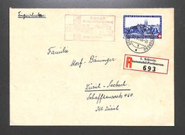 1944 Pro Patria + SS Ausstellungszug IKRK. AUTOMOBILPOST