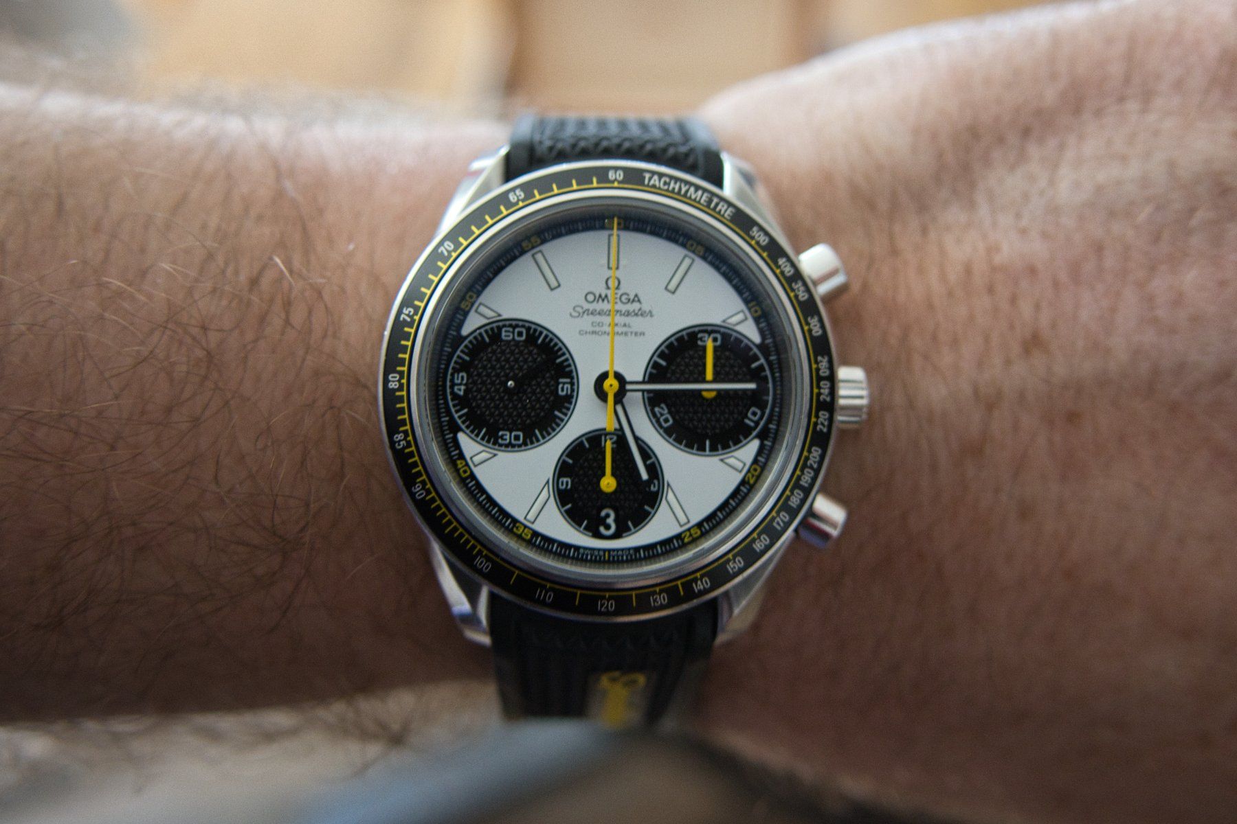 Omega Orologi: Omega Speedmaster Racing / Full Set / Panda – Usato da Tatroz venduto da Vroumwroum 4