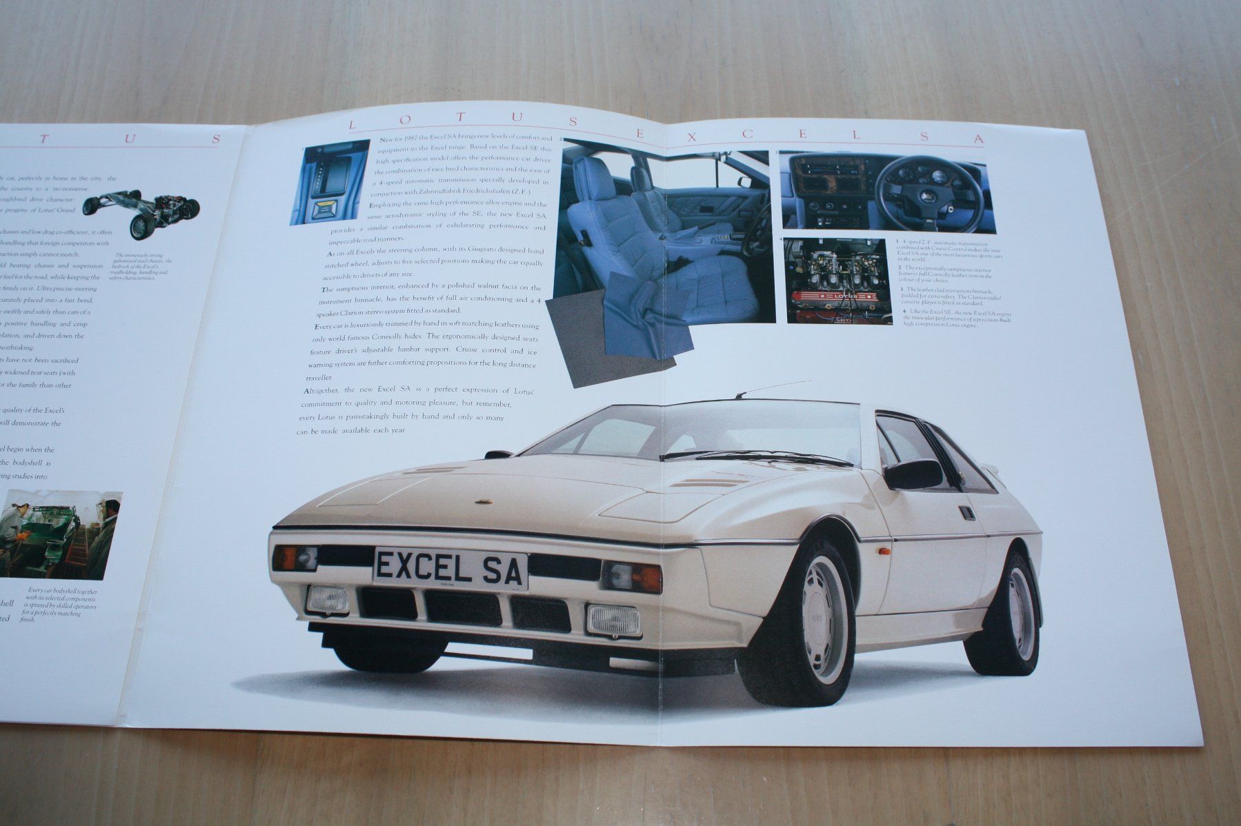 Lotus Documenti: Lotus Excel/Excel S.E./Excel S.A. Prospekt 1988 – Usato da Wikon venduto da erwin400 3