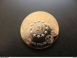 Liberia 5 Dollars 2003 - The new Vatican coins