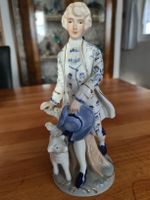 Porzellanfigur Mann mit Schaf 