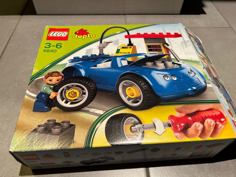 Lego Duplo 5640 Auto Tankstelle Petrol Station Top Kaufen auf