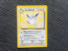 Pokemon Knuddeluff non holo Dschungel Jungle