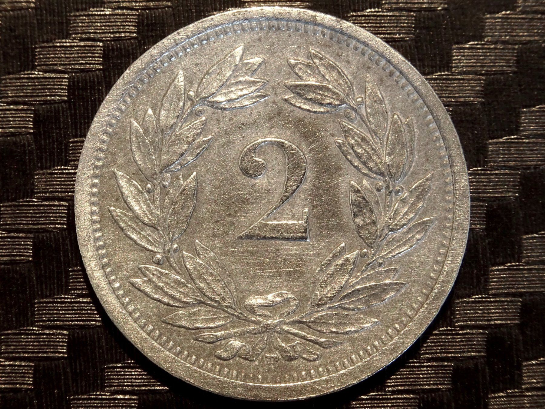 Alle Münzen: 1943 - 2 cts. 4.49 Mio. 2.39gr!!! – Gebraucht aus Courgenay von ZubR237 1