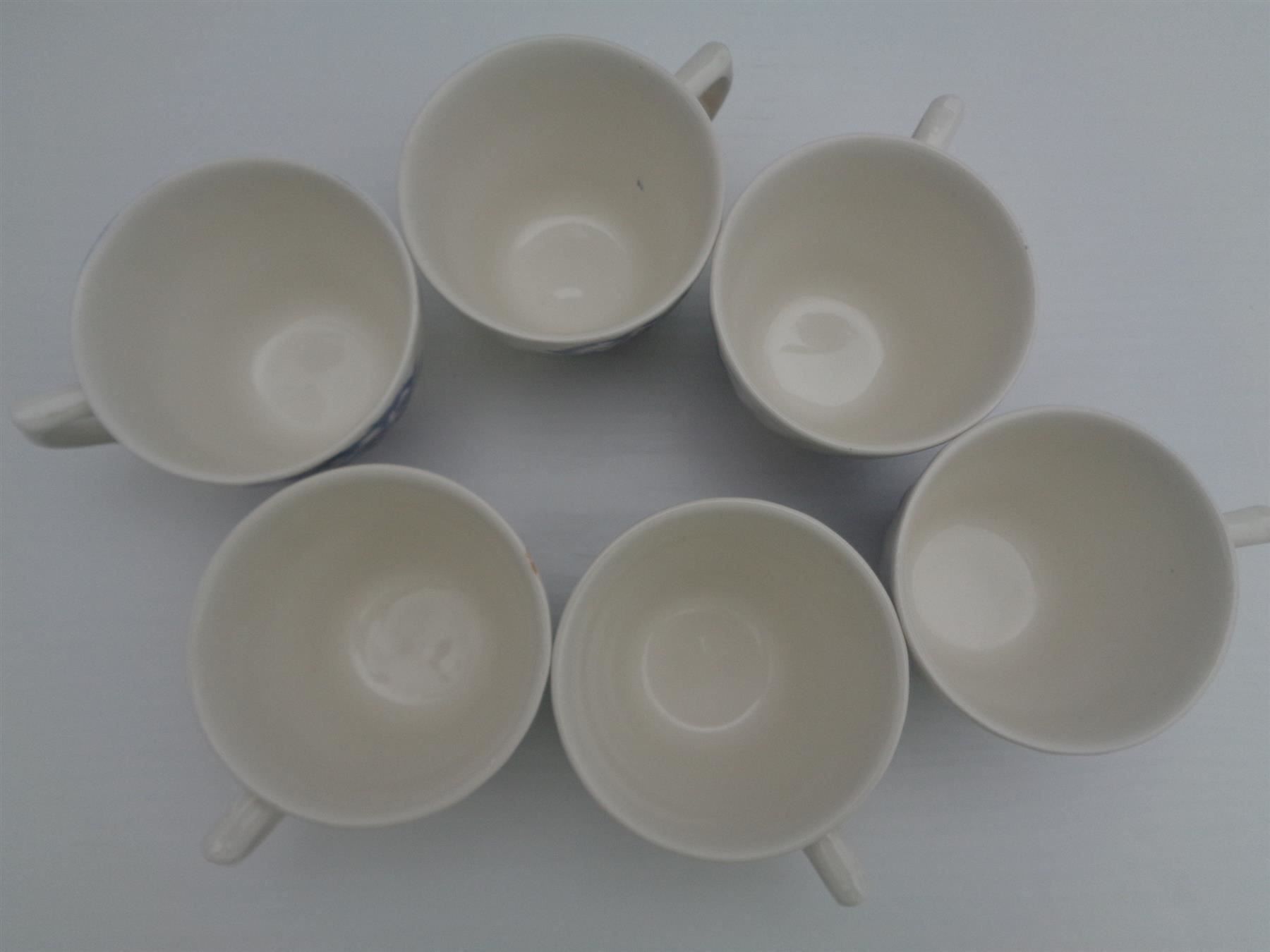 Tazze: 6 Tassen-Unterteller  Ironstone England – Usato da Chur venduto da omonia 7