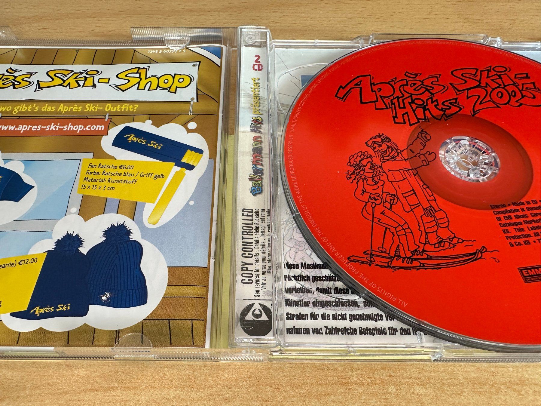 CDs: Various – Après Ski-Hits 2005 - 2 CD – Gebraucht aus Rikon im Tösstal von Alpenmutz 2