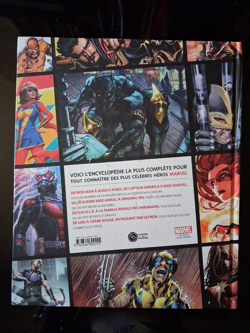 Bücher: Marvel The Avengers, Encyclopédie illustrée - Relié - 2016 – Gebraucht aus Cartigny von pgc_fk9s 1