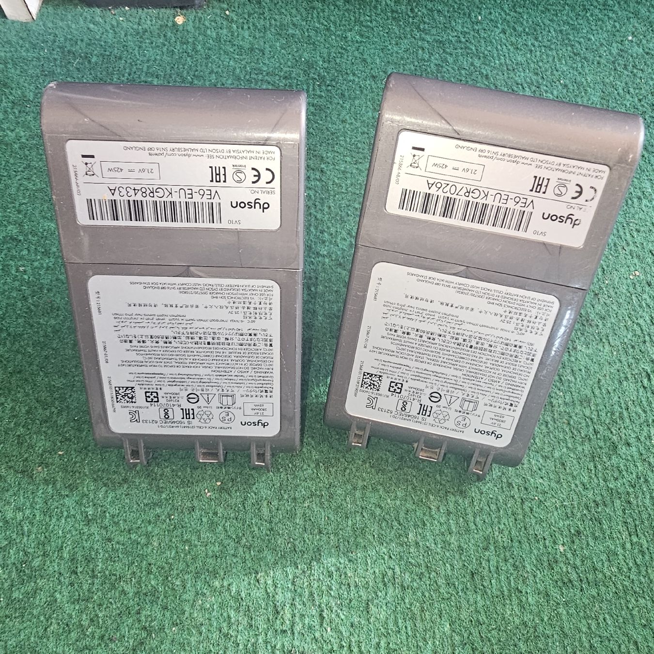Batterie: Dyosn v8 batterie  – Difettoso da Plan les ouates venduto da Braun_charly