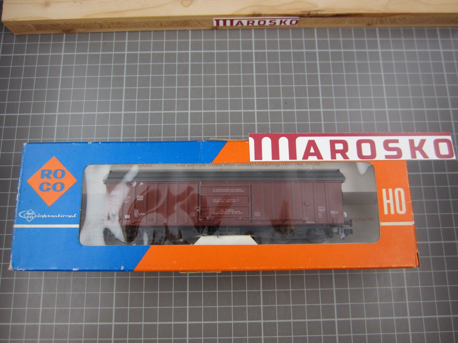 Roco Modelleisenbahnen: Roco DB Klappdachwagen, mit OVP, DC – Gebraucht aus Malters von Marosko 6