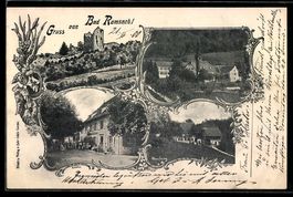 Bad Ramsach, Gasthaus, Homburg, Ruine, T