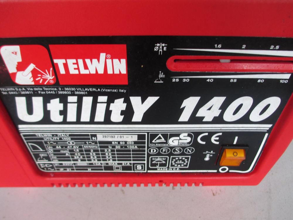 Schweissgerät TELWIN Utility 1400 2