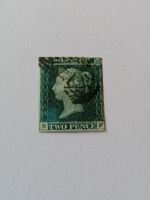 Two pence blue 1841, Platte 4 