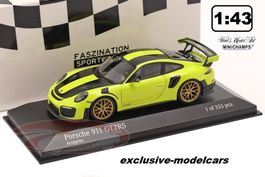 PORSCHE 911 (991) GT2 RS Weissach Paket 2018 1:43 Minichamps