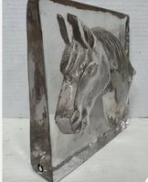 Vintage Glass Horse Sculpture Pukeberg Sweden SAK