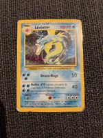 Carte Card Pokémon Léviator Gyarados holo base set FR wizard
